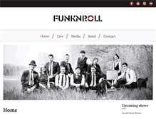 Tablet Screenshot of funknroll.de